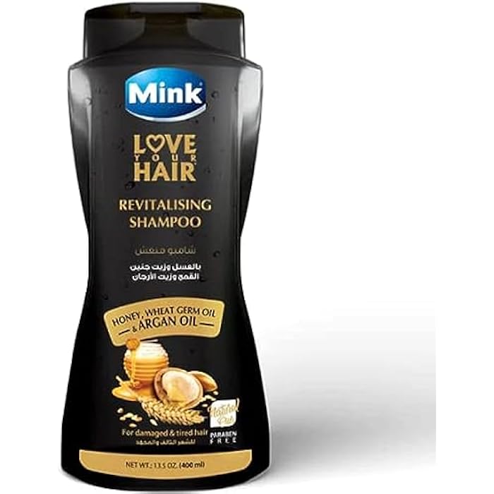 Mink Shampoo Honey & Wheat Germ Argan Oil 700 ML